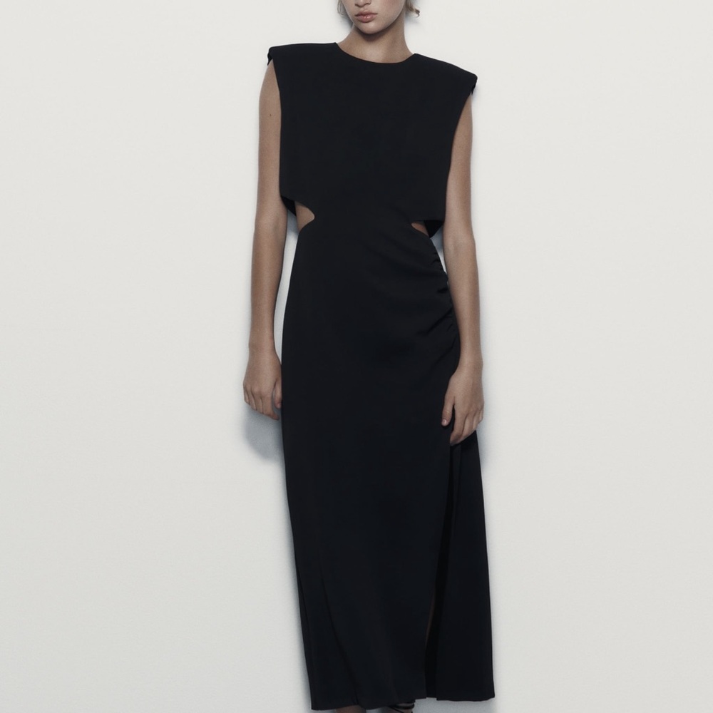 Zara Elegant Black Dress